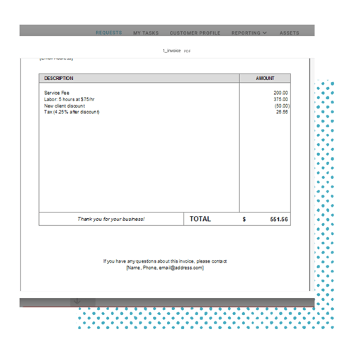 invoice match invoice match
