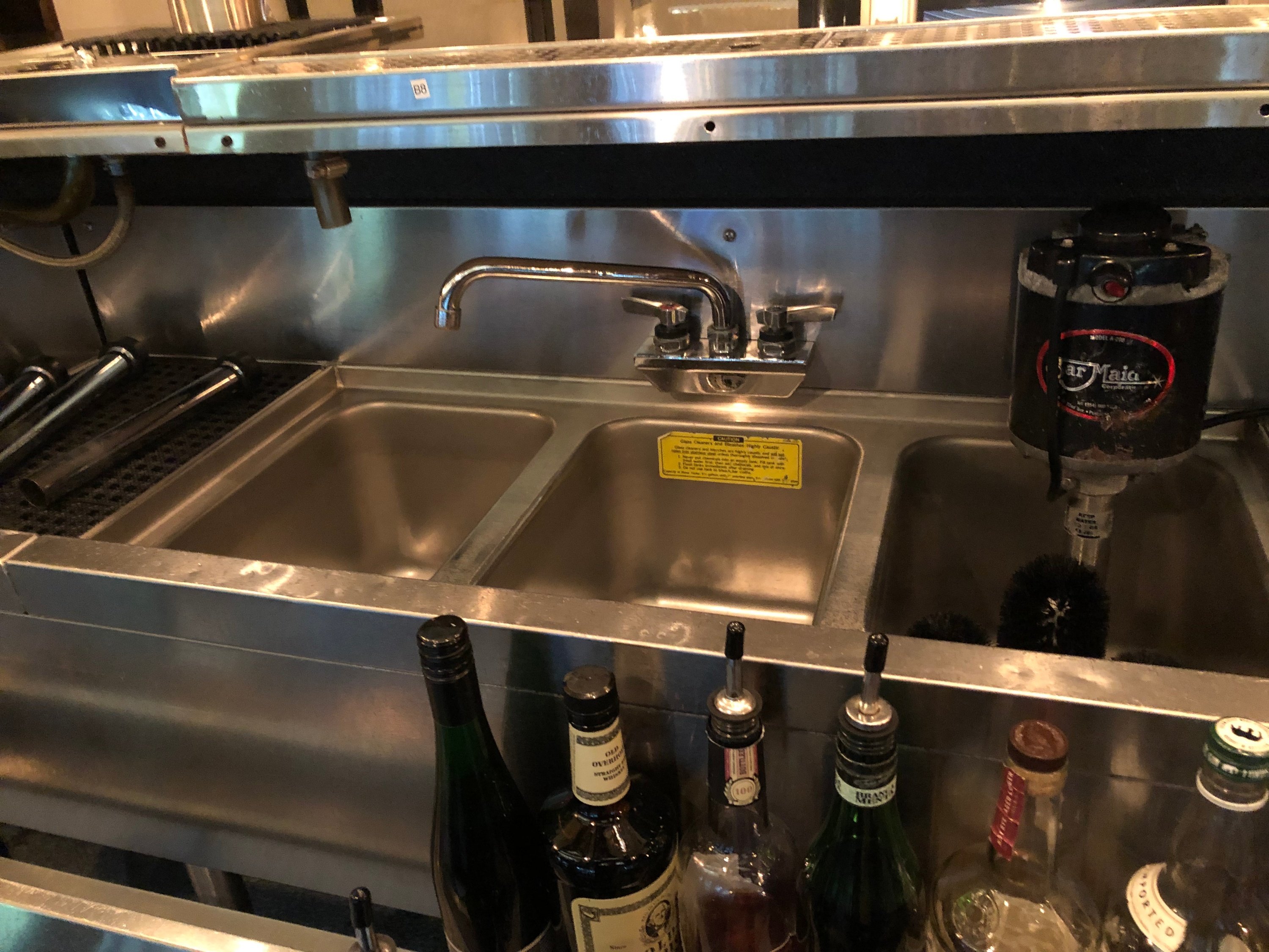 bar sink