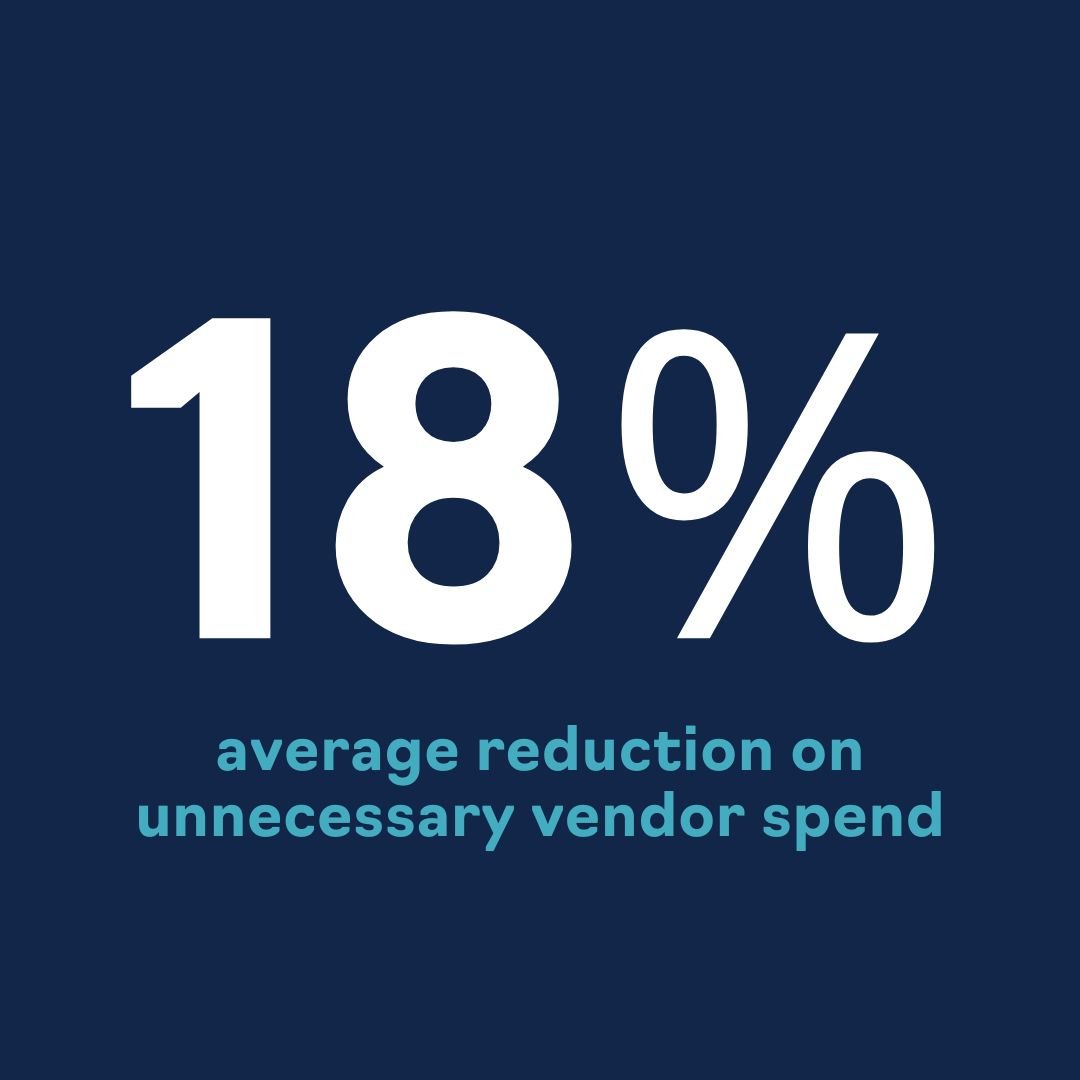 vendor spend reduction