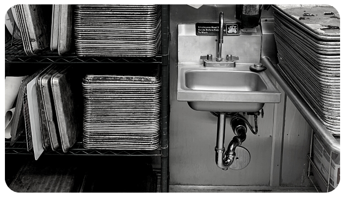 QSR Kitchen Sink
